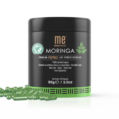 Moringa - Organic Moringa Leaf Powder Capsules 90g